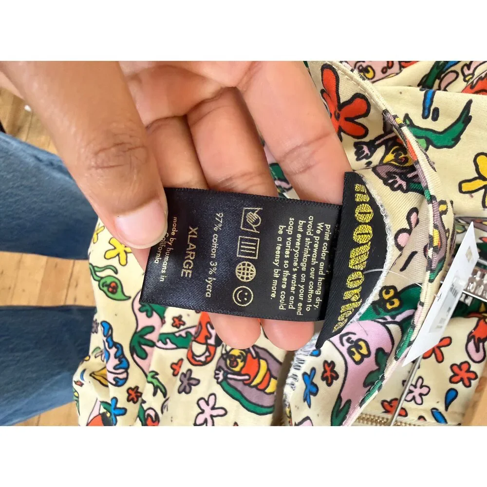 Nooworks Pattern Mini Skirt (XL)